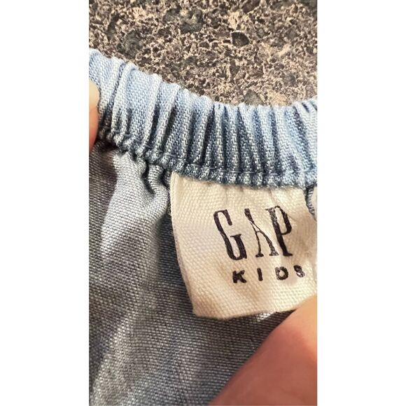 GAP denim Girls jumpsuit dress size 8 - Picture 10 of 11
